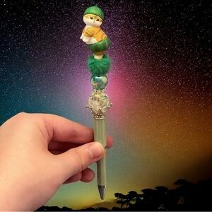 Cute Green Cat Mofu Pen